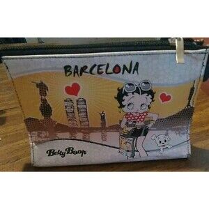 Betty Boop Clutch Barcelona  Bag And 2 Sealed New 1 Open DVD Lot